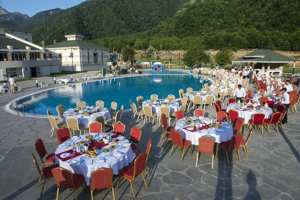 Qafqaz Resort Hotel Габала Екстериор снимка