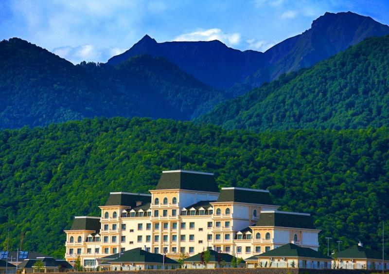 Qafqaz Resort Hotel Габала Екстериор снимка